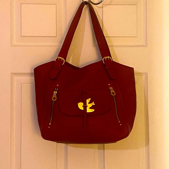 Authentic Marc by Marc Jacobs Petal to the Metal handbag.  Very Rare Color - Picture 1 of 11